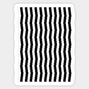 Optical Illusion Pattern Sticker